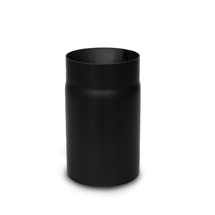 Rökrör - skorstenslängd av stål - 250 mm